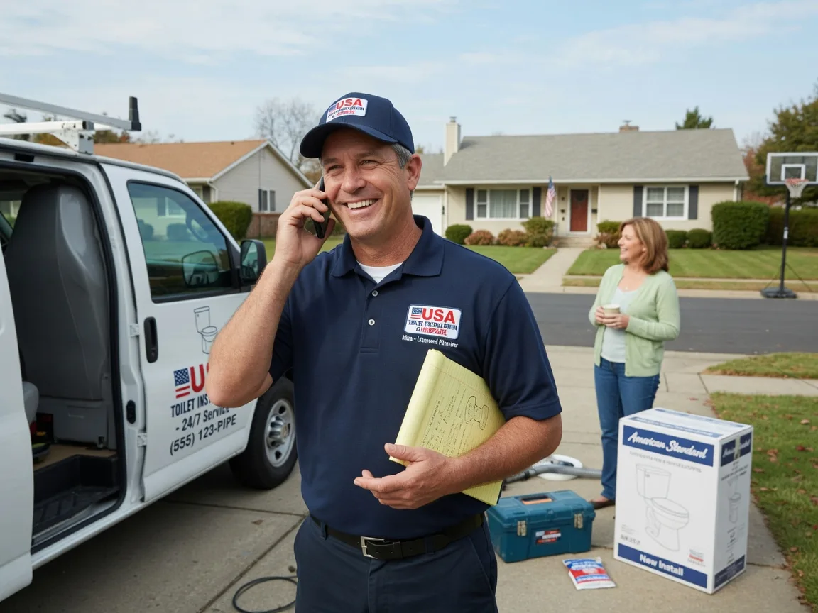 Toilet Installation Eldridge, IA FAQs